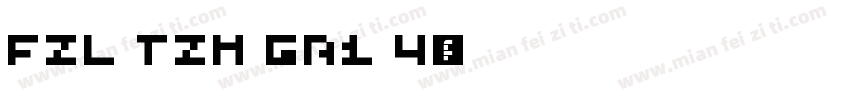 FZL TZH GB1 4字体转换